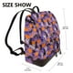 thumbnail image 2 of Balery Halloween Black Cats Mochila de Cuero para Mujeres, Gran Capacidad, Bolsa de Viaje Multifuncional, Mochila de Cuero y Bolsa de Hombro para Mujeres, 2 of 4
