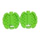 thumbnail image 5 of 2 pedales de bicicleta para niños, resistentes, universales, para rueda delantera. Verde, 5 of 9