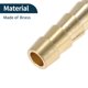 thumbnail image 5 of Accesorios de manguera de latón Unique Bargains 1/4" OD con conector de rosca hembra 1/8"NPT para aire, agua, aceite, gas, combustible 1 pieza tono dorado, 5 of 7