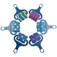 thumbnail image 1 of 6PCS EVA Roller Seal Toys DIY Graffiti Stamp Fun Drawing Tools Educational Props, 1 of 8