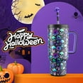 thumbnail image 4 of 40oz Festival Stainless Steel Insulated Tumbler，Food-Grade Stainless Steel ，Non-slip & Leak-proof, Keeps Drinks Hot or Cold, Perfect Gift for Halloween Parties, 4 of 6