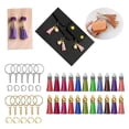 thumbnail image 3 of 150 Unids / Set Llavero Borlas Colgantes para Manualidades Hechas Fabricación, 3 of 9