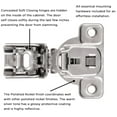 thumbnail image 2 of Hickory Hardware Hh74718-10Pack (10) Pairs - Nickel, 2 of 4