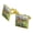 Gold, variant on Triceratops T-Rex Stegosaurus Jurassic Dinosaurs Square Cufflink Set - Silver or Gold