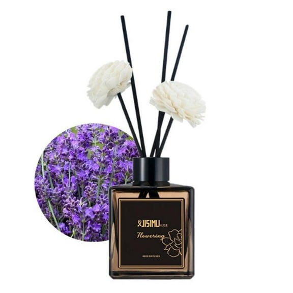 50ml Rattan Reed Diffuser with White Tea /Jasmine/Lavender Fragrance D Nic