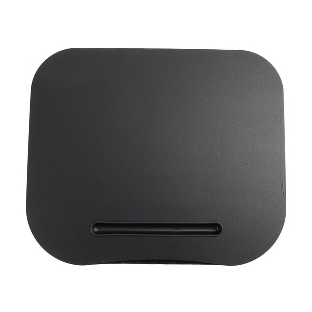 OULII Back to School Rectangular Bed Table Tray Computer Desk Black Plastic for Couch Use 1Pack