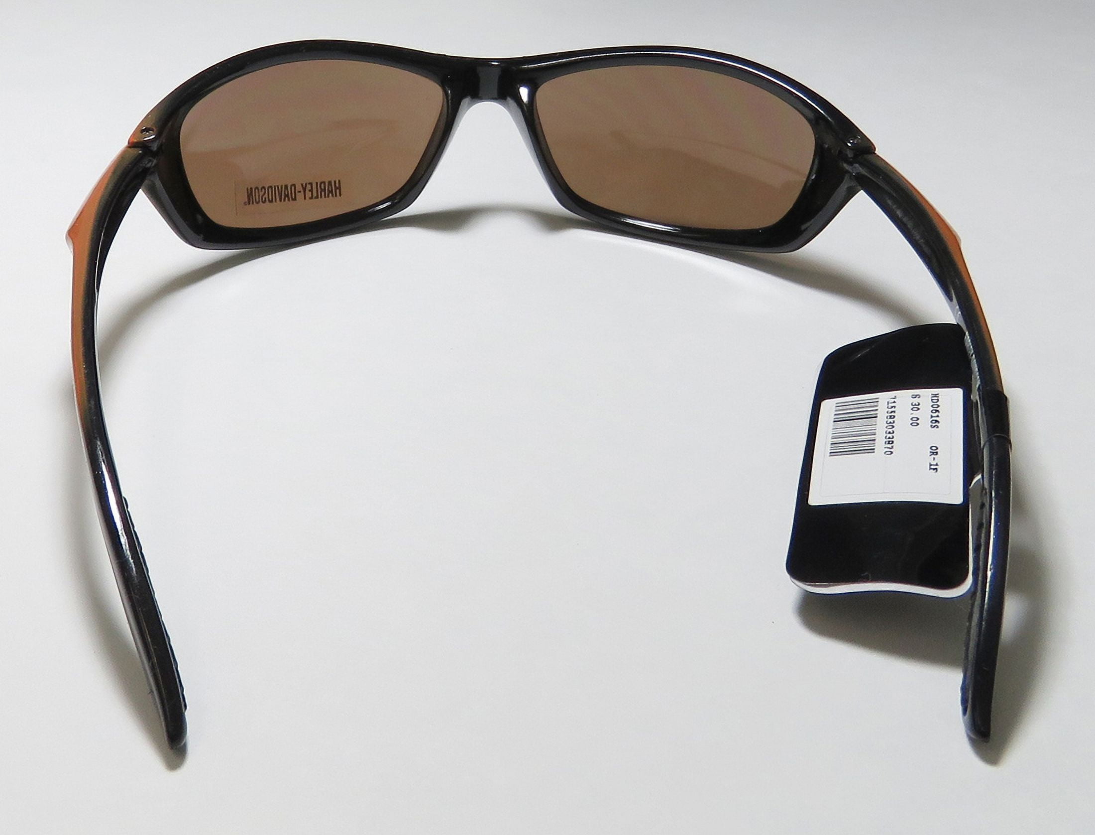 Harley-Davidson Men’s Square Frame Sunglasses – Black Frame, Green Lenses, 100% UV Protection, Vintage Style