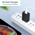 thumbnail image 3 of Fu1997 5V 2A Fast Charging USB Wall Charger, for Baby Bottle Warmer, Phone, iPad, Kindle, Black, 3 of 6