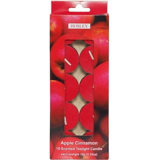 12pk Cinnamon Cide Red Tealight Candles