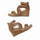 thumbnail image 2 of Sandalia DREAM PAIRS NINI-3 Cuña Tacón 6 cm Camel Talla 9, 2 of 5