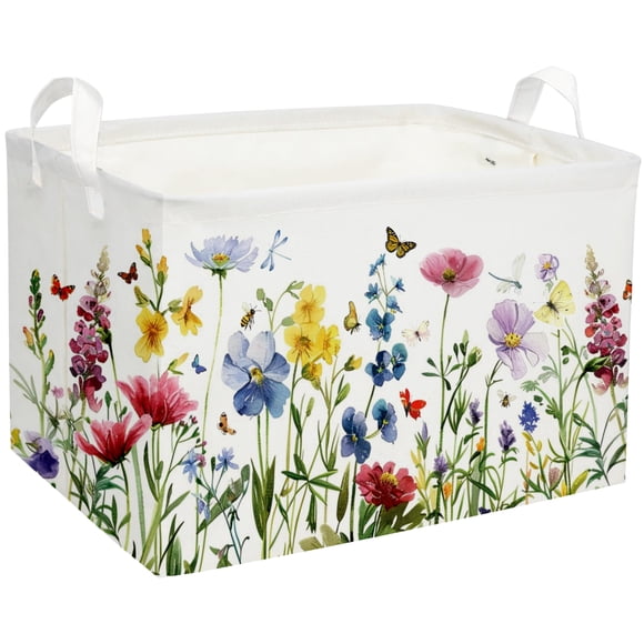 Cesta de almacenamiento Sanjiaofen Kids rectangular 38 x 23 x 25 cm