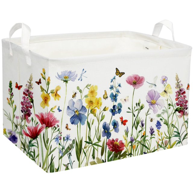 Cesta de almacenamiento Sanjiaofen Kids rectangular 38 x 23 x 25 cm