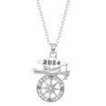 thumbnail image 1 of Unique Design Graduation Necklace Decorative Jewelry For Women 28.00X2.00X0.20CM Silver 1Set, 1 of 4