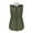 Army Green A, variant on Enjoytime Jackets for Women Solid Color Fashion Sleeveless Zipper Neck Jacket Winter Women's Outerwear Vests