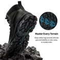 thumbnail image 6 of MeMoride Men's Hiking Boots Mid-Top Breathable Non-Slip Outdoor Trekking Shoes, 6 of 7