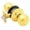 Bright Polished Brass, variant on Schlage F10ORB625 Orbit Passage Knob, Bright Chrome