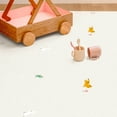 thumbnail image 3 of Parklon Ultra-Soft Cushioned Baby Play Mat (Jungle Friends + Double Herringbone Beige, One-Piece, Reversible, Water Resistant, Medium), 3 of 5