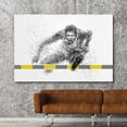 thumbnail image 2 of wall26 Canvas Print Wall Art Dot Explosion Track &amp; Field Hurdle Jumper Sports Athletes Digital Art Modern Art Rustic Scenic Urban Exercise Colorful for Living Room, Bedroom, Office - 24"x36&, 2 of 5