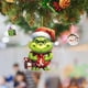 thumbnail image 4 of Adorno para árbol de Navidad Grinch con colgantes de monstruo verde divertidos y bonitos de 8cm para interiores, 4 of 6