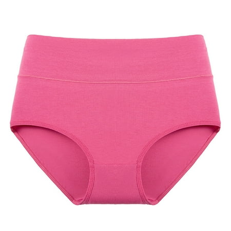 SnnmBlm Tummy Control Shapewear Panties for Women-High Waisted Body Shaper Underwear Seamless Shapewear Panty Girdle Pink L
