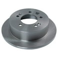 thumbnail image 6 of TRQ Rear Brake Rotors Set Solid Fits Select 2007-2010 Hyundai Elantra, 6 of 6