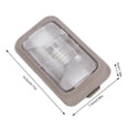 thumbnail image 3 of Lámpara de trabajo de luz de techo de techo de domo interior de coche 15126553 apto para Chevrolet Colorado 2004-2008 Amonsee No, 3 of 5