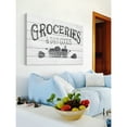 thumbnail image 4 of Marmont Hill Dry Goods White Wood Wall Art, 16" x 24", 4 of 5