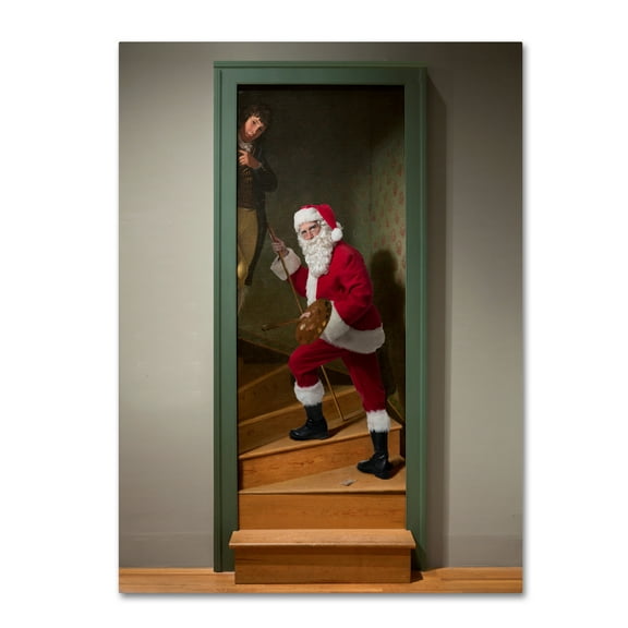 Trademark Fine Art 'Peale-Staircase Group' Canvas Art by Ed Wheeler