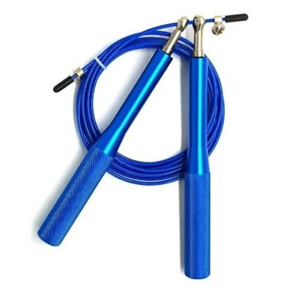 Cuerda Para Saltar Rápida RVT Sports Premium Con Mango De Aluminio Azul A00002991