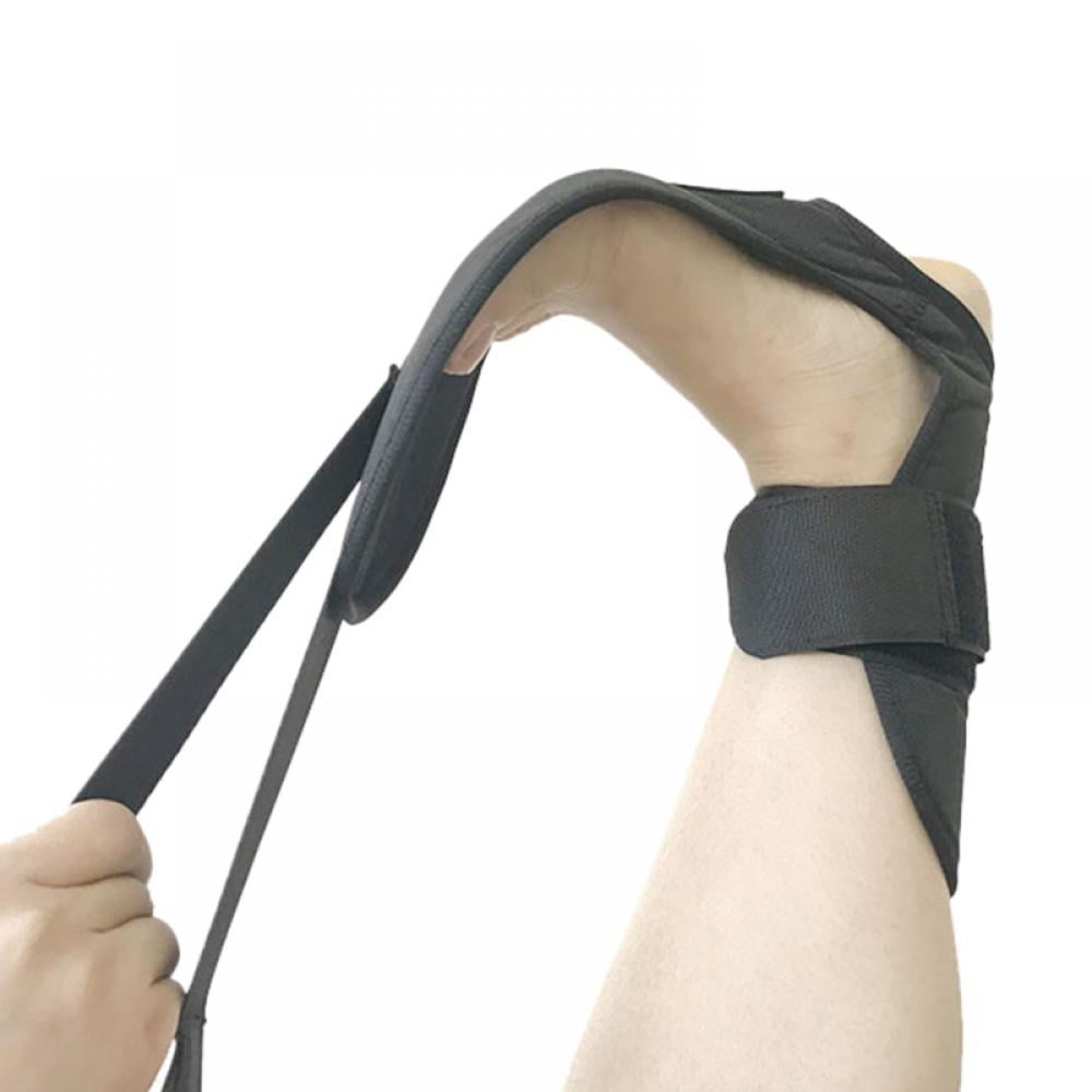 1 Piece Foot and Calf Stretcher For Plantar Fasciitis, Heel Spurs, Foot Drop, Achilles Tendonitis & Hamstring, Yoga Foot & Leg Stretch Strap