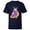 Navy, variant on Tangled Princess Rapunzel Holiday - Short Sleeve T-Shirt for Kids - Customized-Navy