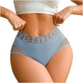 thumbnail image 2 of Naittoop Women Underwear, Full Coverage Seamless Panties Breathable Mesh Cutout Soft Stretch Ladies Brief, 2 of 3