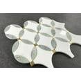 thumbnail image 3 of Waterjet Marble And Metal Wall Mosaic Tile - Case (10 Sheets), 3 of 8