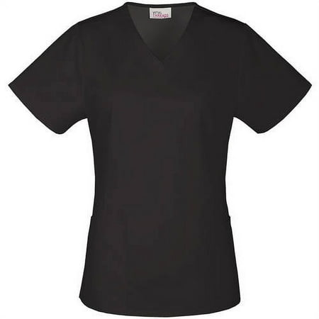 Women's Core Essentials Stretch V-Neck Scrub Top
