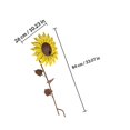 thumbnail image 2 of OHOIOLLA 1Ud Comedero Para Pájaros De Metal Girasol Amarillo Para Jardín Exterior, 2 of 8