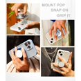thumbnail image 5 of Magnetic Base+ for PopSocket Phone Grips and iPhone MagSafe Cases, Black, 5 of 5