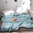 thumbnail image 6 of Cotton Cooling Blanket for Hot Sleepers & Night Sweats – Temperature-Regulating Summer Quilt with 3x Breathability, All-Season Lightweight Comforter (Twin/Queen/King Sizes) green, 6 of 7