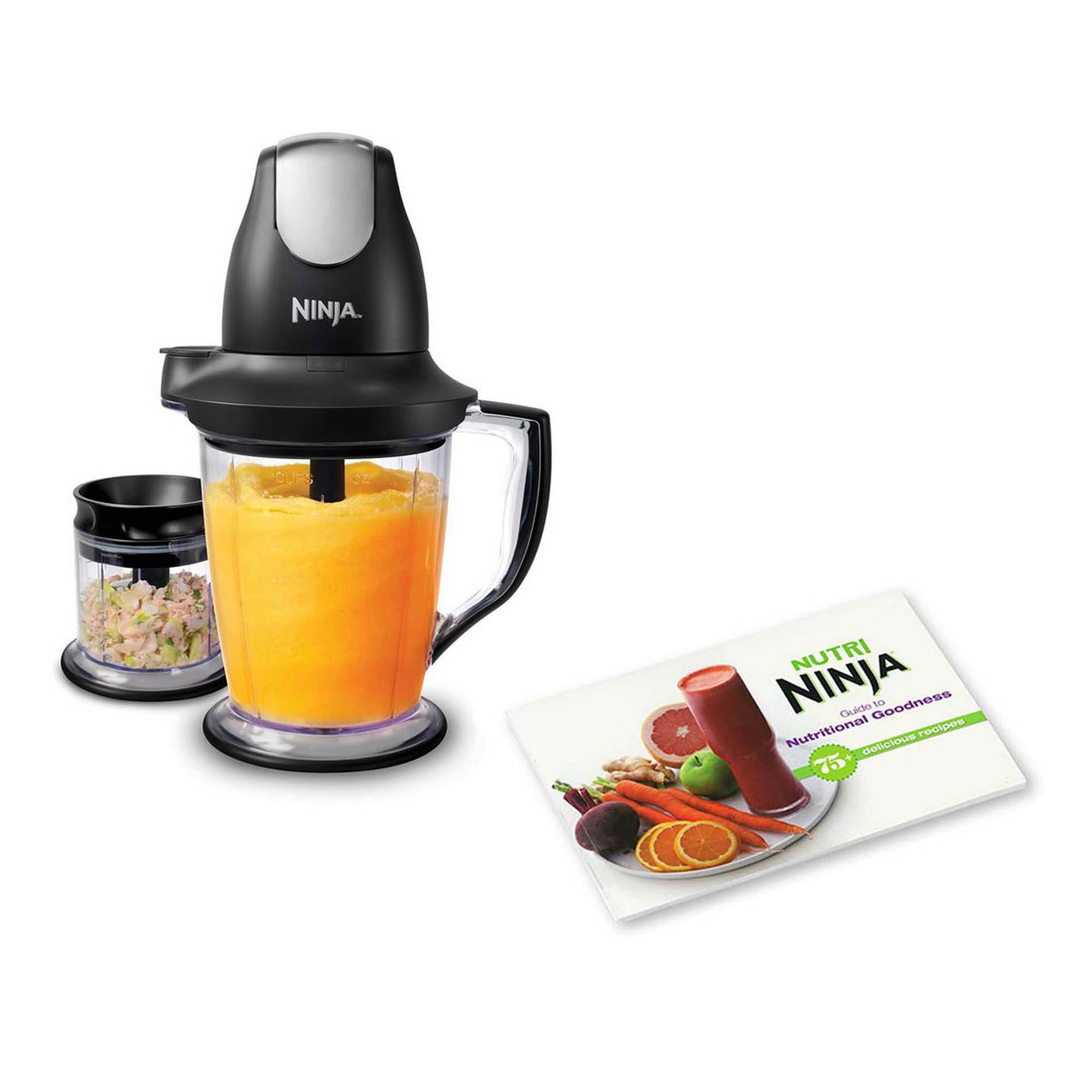 Ninja Master Prep 450W Pulse Blender Processer & Nutritional Goodness Cook  Book 
