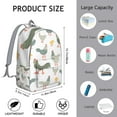 thumbnail image 5 of Cute Farmhouse Chicken Print Backpack, Waterproof School Bag with Cartoon Egg and Cluck Design, 5 of 5