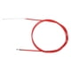 thumbnail image 2 of Cable de freno de 74,8 pulgadas, accesorio de repuesto de línea de freno trasero, rojo para patinete eléctrico Xiaomi M365, 2 of 12