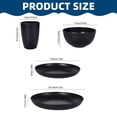 thumbnail image 3 of DJN Clearance Sale Tableware Plastic Black One Size, 3 of 9