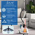 thumbnail image 4 of SALAV Continuous Steam Upright Standing Garment Steamer with Extra Large Water Tank White, 4 of 8