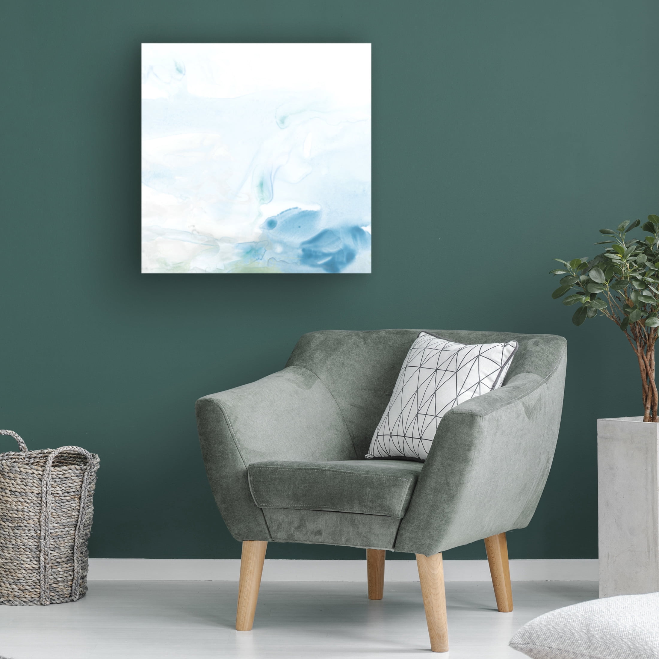 Trademark Fine Art June Erica Vess Liquid Sky III Canvas Wall Art
