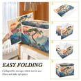 thumbnail image 2 of Yayeee Collapsible Cube Storage Bin with Lid Fabric Closet Decorative Basket with Handles, Pine Tree at Dawn, 2 of 7