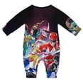 thumbnail image 2 of Power Rangers Unisex Baby Boy Girl Rompers Long Sleeve Infant Jumpsuits Babies' Outfits Fall Winter Clothes 6-9M, 2 of 5