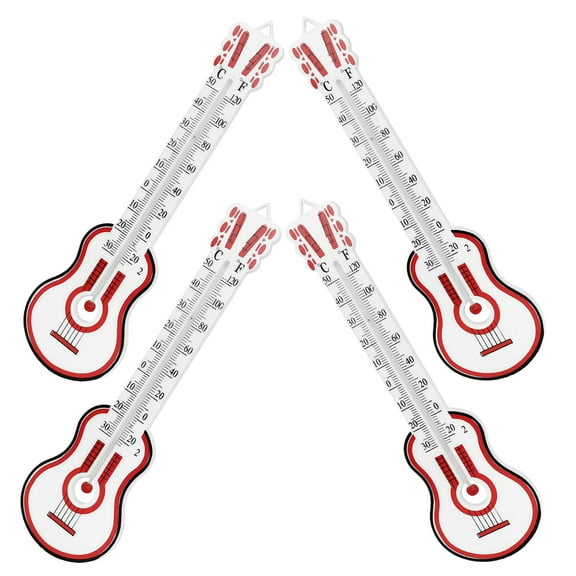 Hemoton 4- Indoor Thermometers for Room Temperature Monitoring, White Design