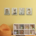 thumbnail image 2 of Masterpiece Art Gallery Pretty Kitty I, II, III, IV by Studio Arts Kittens Cat Canvas Art Print Set of 4 (11" x 14"), 2 of 4