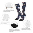 thumbnail image 3 of Logiee Llamas 1 Print Gift Stocking Stuffers,Adult Stockings,Novelty Socks,Funny Socks Birthday Running Walking Sleeping, 3 of 6