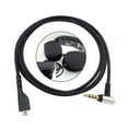 thumbnail image 1 of Cable de sonido de Repuesto duradero perfecl para Arctis 3 5 7 negro Conector Chapado en Oro, 1 of 8