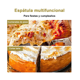 thumbnail image 3 of Juego De Cuchillos De Corte De Pastel De Acero Inoxidable Lab.G Dorado, 3 of 5